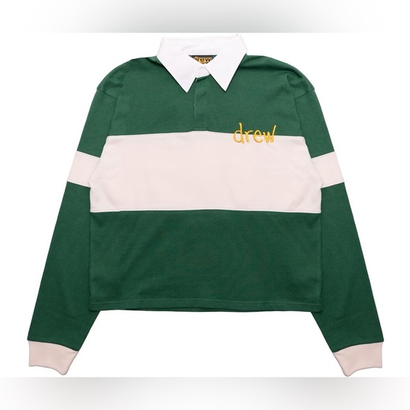 drew house Tops - drew house sketch mascot rugby shirt